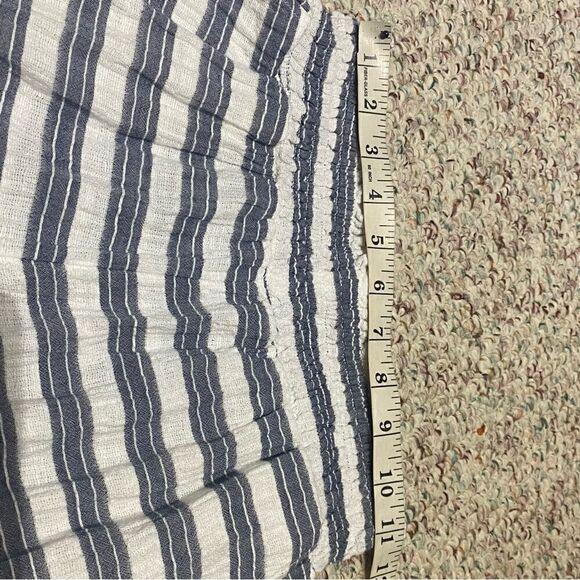 Aerie Blue and White Striped Stretchy Pants Women's Size XS - Picture 6 of 6